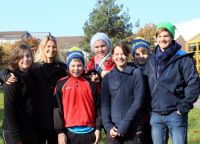 (v.l. Sarah Oßwald, Nathalie Richter, Nils Becker, Sabrina Försterling, Christina Rieß, Fynn Pfeiffer, Frédéric Schwarz) Foto: Ines Peters-Försterling