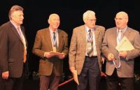 v.l. Volker Mützlitz, Werner Rohrbach, Hans-Joachim Lübeck, Robert Keul - Foto: Ines Peters-Försterling